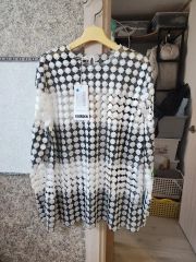 CLANE 長袖 チェック柄 シャーリング トップス - メルカリ