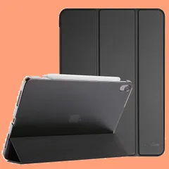 iPad Air 11インチ ケース M3 (2025) / M2 ProCase (2024) / iPad Air 第5世代 / 第4世代 軽量 スタンド 三つ折り フォリオ保護ケース 半透明バックカバー Apple Pencil 2対応 対応端末：iPa