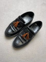 TOD'S タッセルローファー ブラック - メルカリ