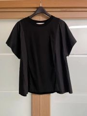HELMUTLANG アシンメトリー・カットアウト（ワンショルダー）Tシャツ