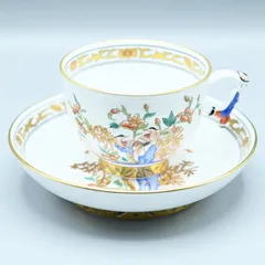 M02-t054 HEREND ヘレンド シノワズリ 明の宮女 カップ&ソーサー 1客