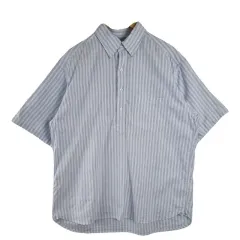 UNIQLO ユニクロ ライト ブルー シャツ L コットン 100%