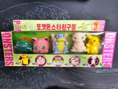 TOMY モンスターコレクション M 金・銀ポケモン6体セット 塗装済完全