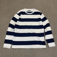 AD2019 定番 ボーダーロンT カットソー ネイビー - メルカリ