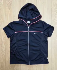 未使用 FILA フィラ レディース アウター フーディー(パーカ) 半袖 100サイズ (55程度)(メジャー写真