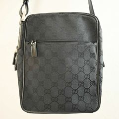 グッチGUCCIショルダーバッグデニムブラック黒レア訳ありジャンク