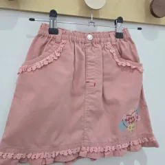 120 日本 女の子 ピンク フリル スカート