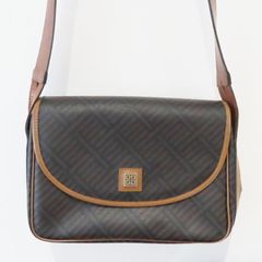 GIVENCHY ジバンシィ ストライプ柄 ショルダーバッグ ブラウン - メルカリ