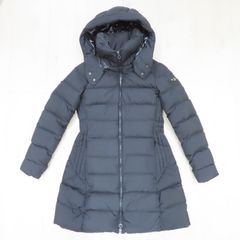 美品 TATRAS ポリテアマ 02 ダウンジャケット ネイビー フード付き
