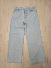 ワイドデニム (M)