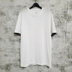 美品 COACH コーチ シグネチャー 胸 ポケット Tシャツ ホワイト 白 L