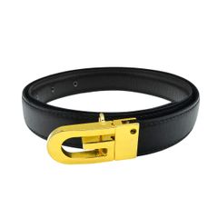 GUCCI 구찌 G 로고 버클 가죽 리버시블 여성 벨트 블랙 / 브라운 M2601-k024