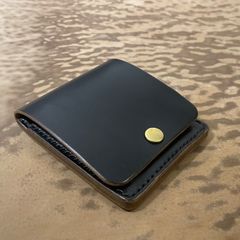 トラッカーウォレット ショート 2層 】 マリアムホースバット 茶芯