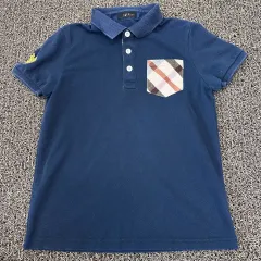 DAKS キッズ 半袖 カラーTシャツ 130サイズ ネイビーのサムネイル