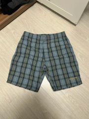 90s stussy ステューシー ビーチショーツ M ネル - メルカリ