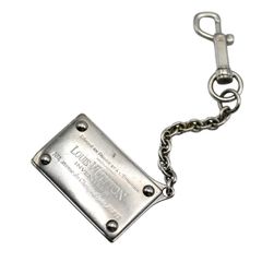 LOUIS VUITTON 루이비통 포르토크레 아반투르 로고 플레이트 메탈 키홀더 가방 매력 M95279 실버 T2602-k095
