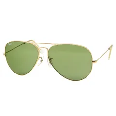 RAY-BAN AVIATOR B&L レイバン アビエーター ボシュロム メタルフレーム サングラス ゴールド/グリーン K2603-k095