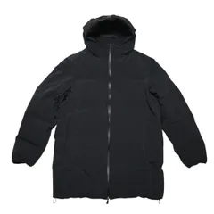 美品 HERNO IMPACT ヘルノインパクト フード フルジップ ナイロン ダウンジャケット 25AW 54 ブラック T2603-k073のサムネイル