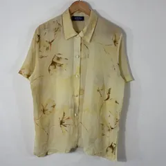 Clothes Contact London シアーシャツ 半袖 花柄