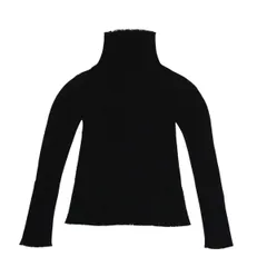 ISSEY MIYAKE FETE イッセイミヤケ フェット ナイロン/コットン/ポリウレタン デザイン ハイネック ロングスリーブ トップス 2 M2604-k071のサムネイル