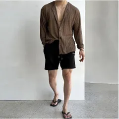 サマーニット カーディガン シアー 透け感 ラウンド n972