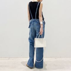 Drawerサスペンダー風のホワイト サロペット パンツ - メルカリ