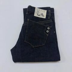 未使用品級 廃盤品 W38】桃太郎ジーンズ 銅丹特濃ナローテーパード 赤