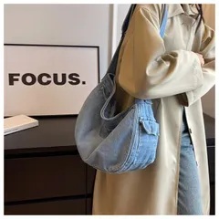 大容量トートバッグレディーストートバッグメンズトートバッグ 肩掛け 大容量 丈夫デニムバッグ  bag かばん 鞄  カジュアルバッグ男女兼用　選べる２色