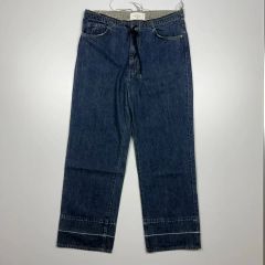 UNUSED アンユーズド ストレッチ 5ポケット パンツ S 紺 新品 - メルカリ