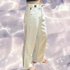 ヴェルサーチェ ジーン クチュール ワイド パンツ 白 30のサムネイル