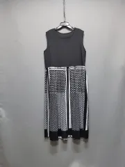 ドット柄シャーリングONE PIECE