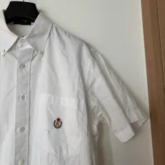 CHAPS by ralph lauren ポロ 刺繍 メンズ シャツ オールドマネールック 通勤ルック L程度 彼氏ルック