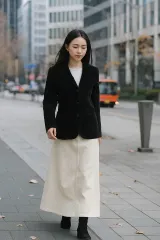 A.P.C. アーペーセー ツアーベルベット ブレーザー ジャケットのサムネイル