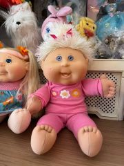 cabbage patch kids 人形 ブロンド パープルチュチュ - メルカリ