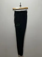 S アディダス トレーナー ジョガーパンツ コットン ブラック パンツ ボトムス