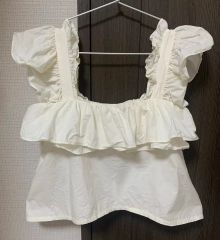 mieya mieya petit aplon top - メルカリ