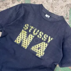 M)00's STUSSY HARD フェイド Tシャツ