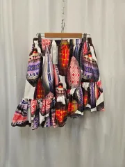 MSGM マルチカラー フレア スカート 42のサムネイル