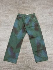 Feinicko 刺繍デザイン リジットデニム 苔 - メルカリ