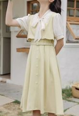 Me roir TIERD SWEAT MINI ONEPIECE BUTTER - メルカリ