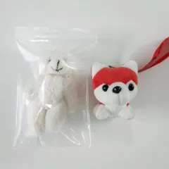 クマ ドール キーホルダー&犬 キーホルダー ぬいぐるみ キーリング ぬい 2点 まとめ