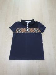 美品✨バーバリーチルドレン 半袖 ポロシャツ ノバチェック ホースロゴ 
