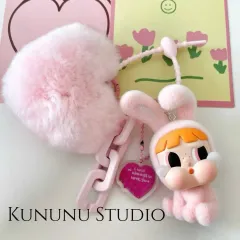 正規品 POP MART クライベイビー パワーパフガールズ フィギュア ハンドメイド キーホルダー バッグホルダー