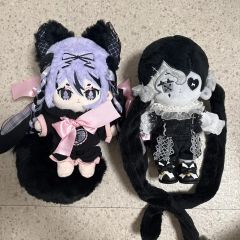 ちびぐるみ用 11cm ぬい服 ねこ耳 2着セット - メルカリ
