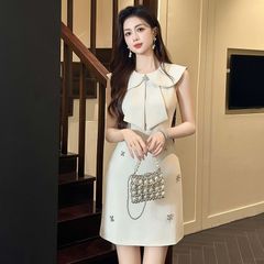 Chico レースボレロ付きノースリーブワンピース - メルカリ