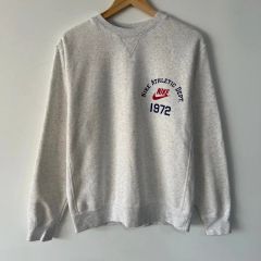 希少NIKE ハーフジップ スウェット 1972 グレー - メルカリ
