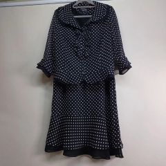 レジィーナロマンティコ 水玉模様 ジャケットとスカートセットアップ