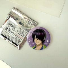 銀魂 高杉晋助 マルイ POPUP 片面花柄和装 缶バッジ ミニアクスタ