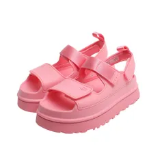 【ギフト対応可】アグ UGG サンダル GoldenGlow レディース ピンク TropicalPink おしゃれ 人気 ブランド 誕生日 記念 プレゼント ギフト 送料無料