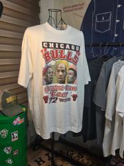NBAシカゴブルズ 70勝記念 Tシャツ 1996 ヴィンテージ - メルカリ